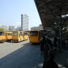 Bus station, Árpád bridge and Kolossy square