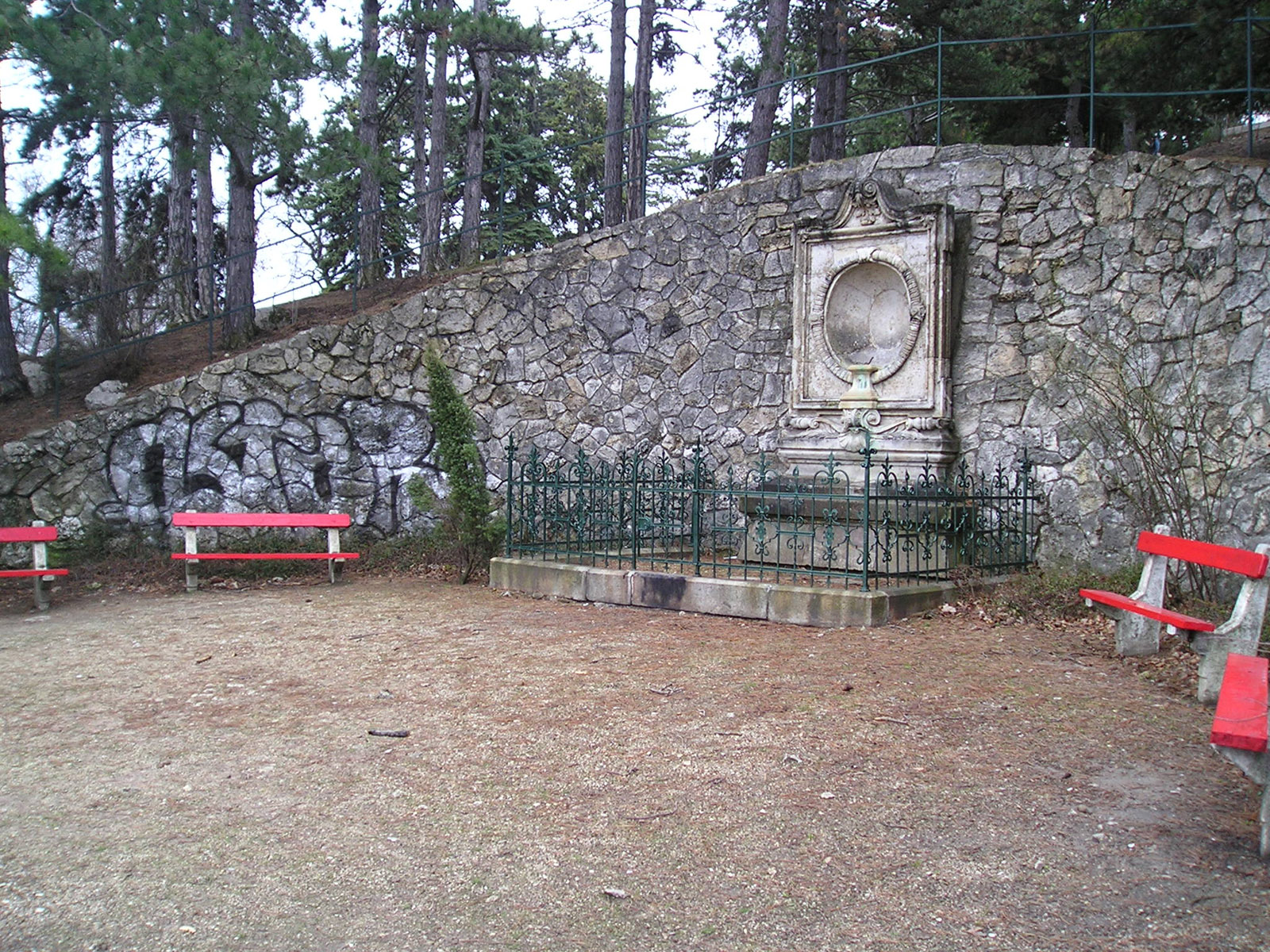 Széchenyi memorial promenade
